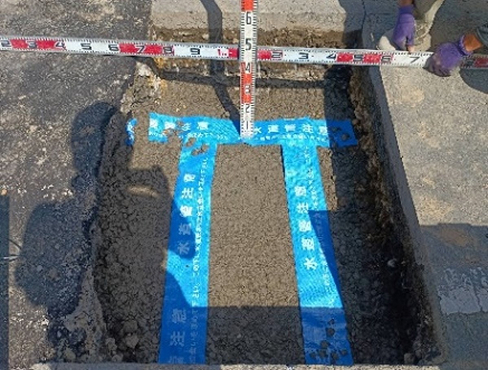 上水道管引込工事3